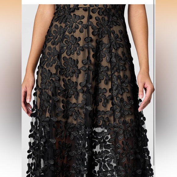 Dress the Population Women's Anabel Sweetheart Bustier Maxi Dress, Black, XS - Picture 4 of 5